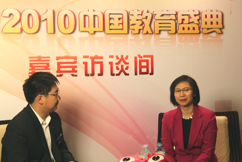新浪教育專訪中職北方汽車(chē)職業(yè)培訓(xùn)學(xué)校首席執(zhí)行官朱妍蘭女士