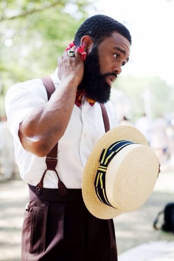 black men beard styles that are trending right now