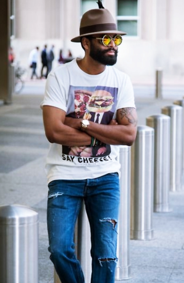 black men beard styles, casual outfits for black men